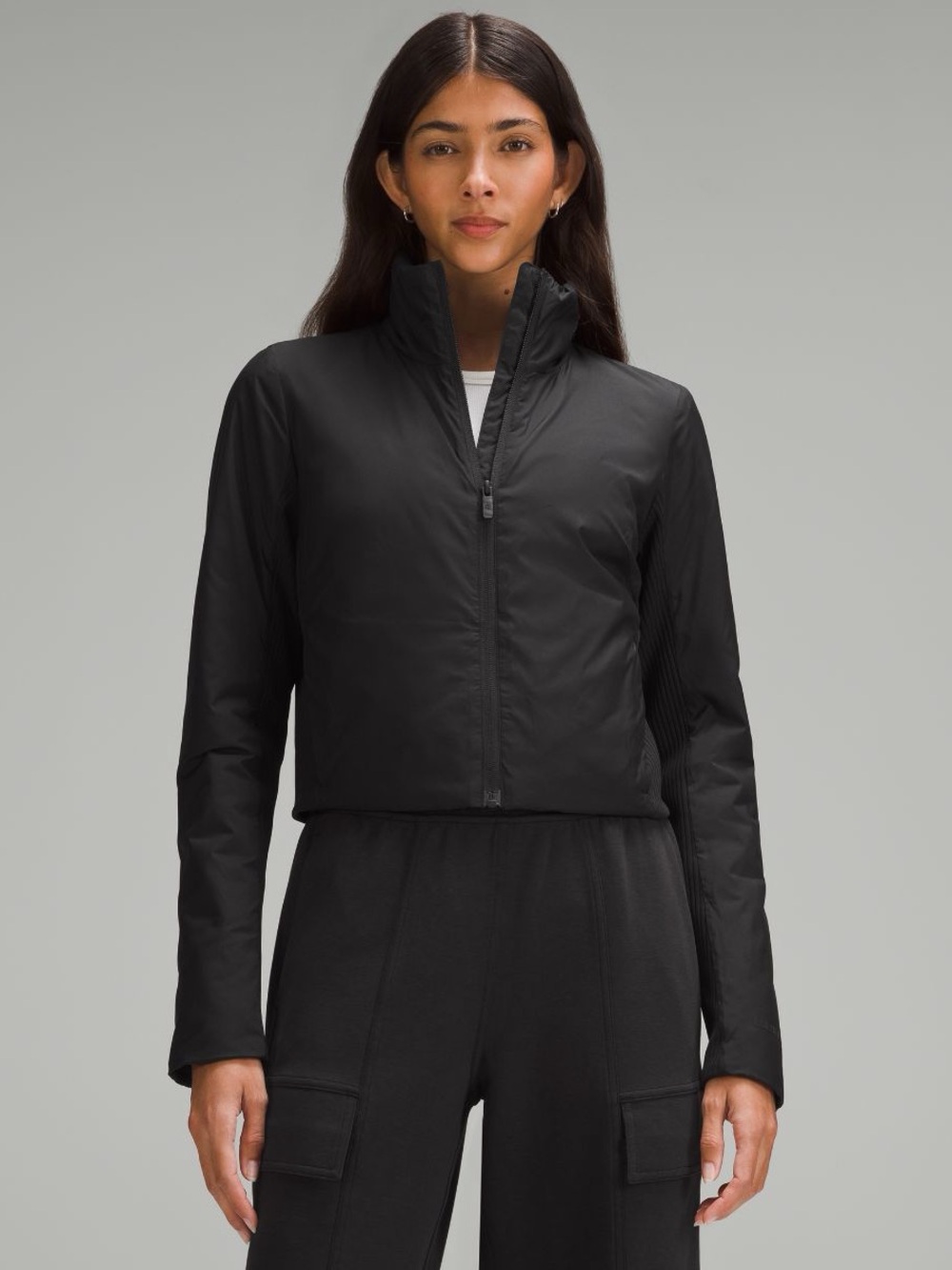 Lululemon SoftMatte Insulated Cropped Jacket  - Size 8